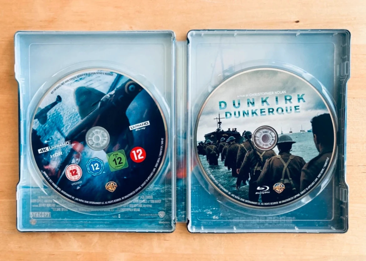 Steelbook 4K + Blu-ray Dunkirk de Christopher Nolan. – photo 2